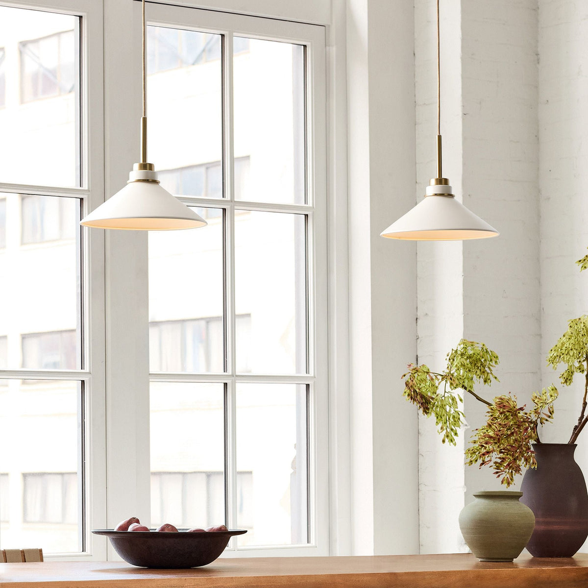
Grange Pendant Light Metal&glass