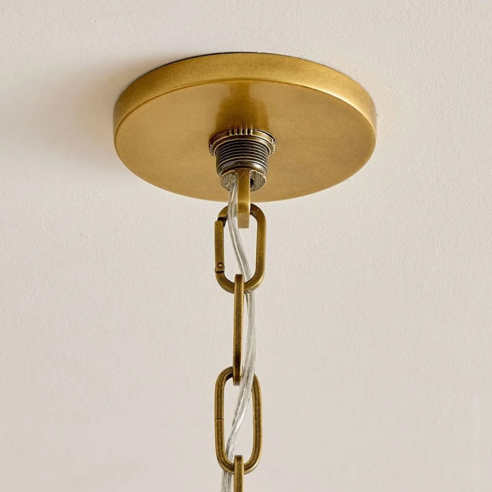 
Rowan Linen Drum Pendant Light for Kitchen