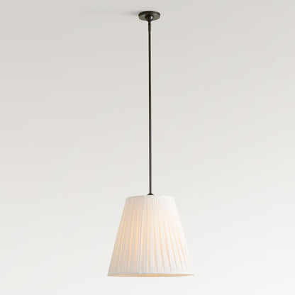 Grace Fabric Pleated Shade Pendant Light