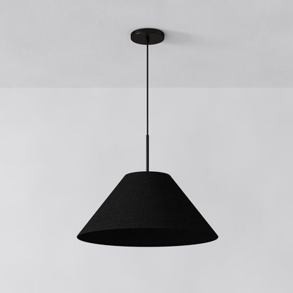 Fabric Black Contemporary Cone Swing Wall Lamps