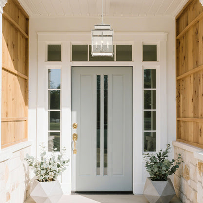 Guard Outdoor Brass Metal Pendant Light