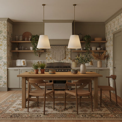 Grace Fabric Pleated Shade Pendant Light