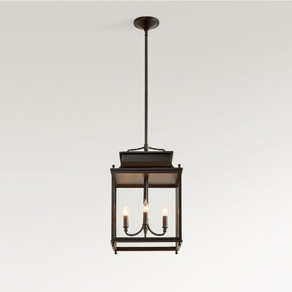 Guard Outdoor Brass Metal Pendant Light