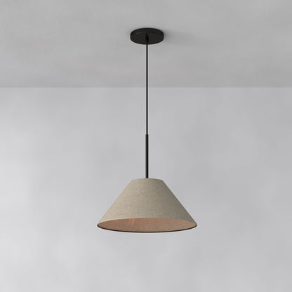 Fabric Black Contemporary Cone Swing Wall Lamps