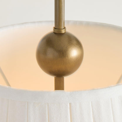 Grace Fabric Pleated Shade Pendant Light