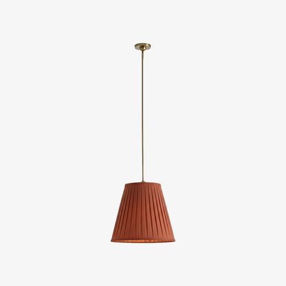 Grace Fabric Pleated Shade Pendant Light