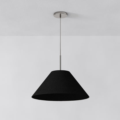 Fabric Black Contemporary Cone Swing Wall Lamps