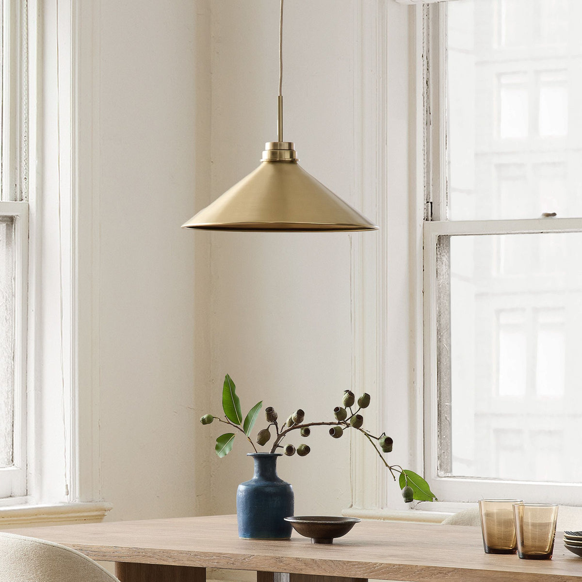 
Grange Pendant Light Metal&glass