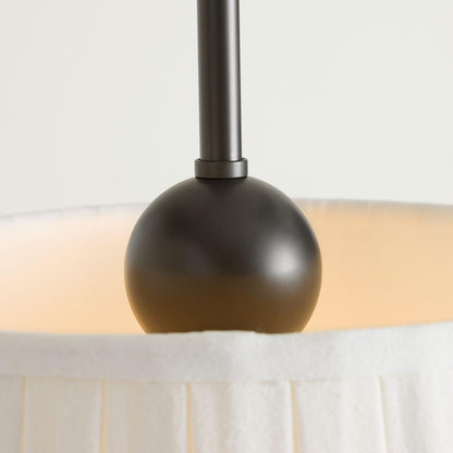 Grace Fabric Pleated Shade Pendant Light