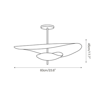 Unorara Nordic Floating Pendant Lamp